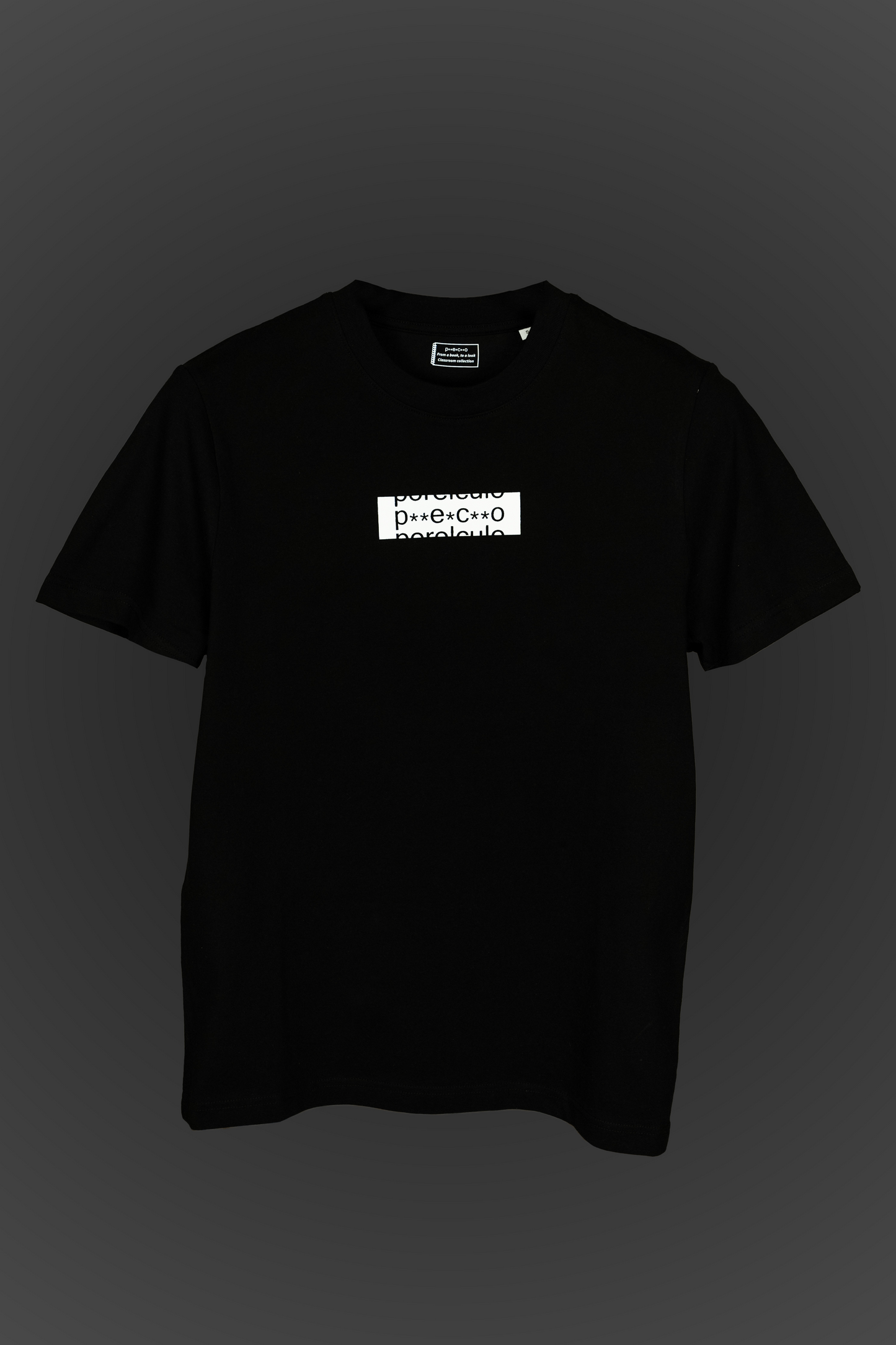 ¨Box Logo¨ Tee Black