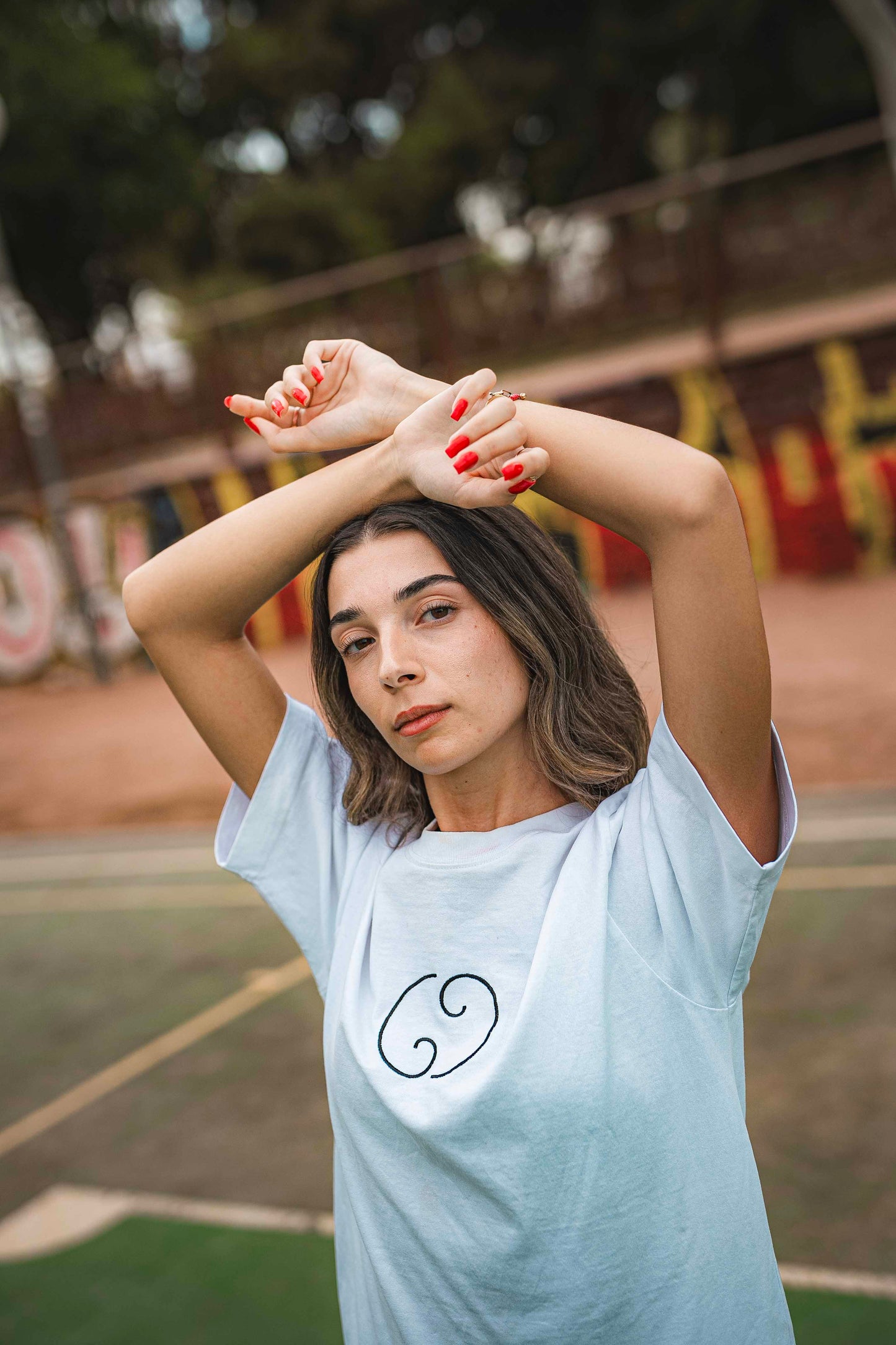 ¨69¨ Tee White